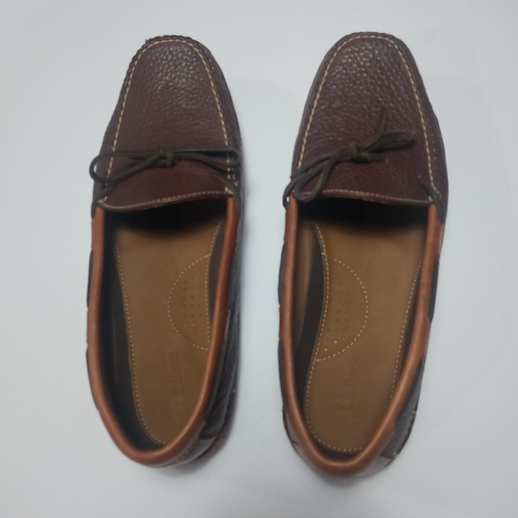 NWNB Brown Leather Loafers Size 13 main image 5